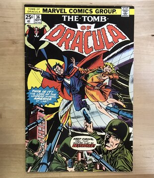 Dracula - Tomb Of Dracula - #36 September 1975 - Comic Book