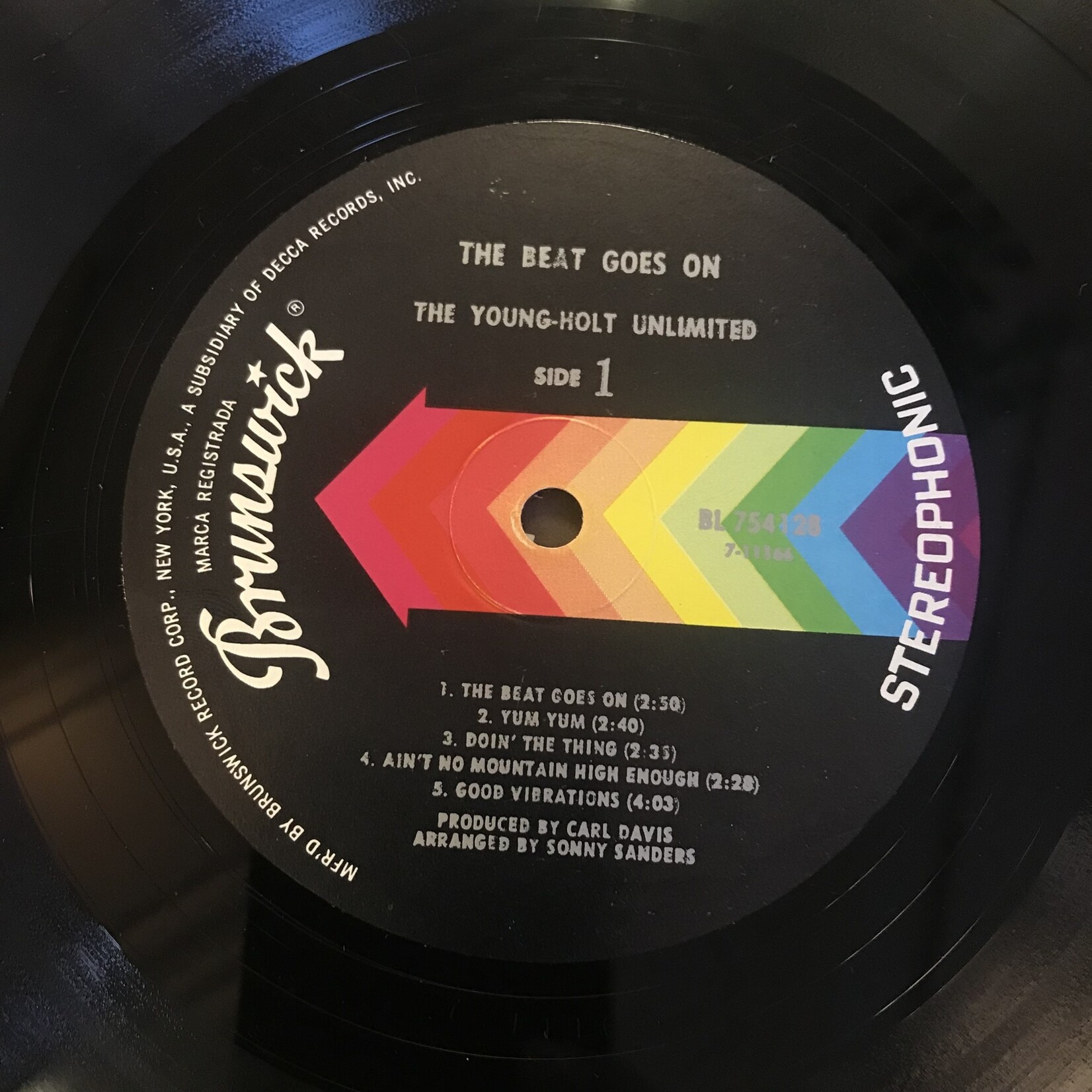 Young-Holt Unlimited - The Beat Goes On - BL754128 - Vinyl LP (USED)