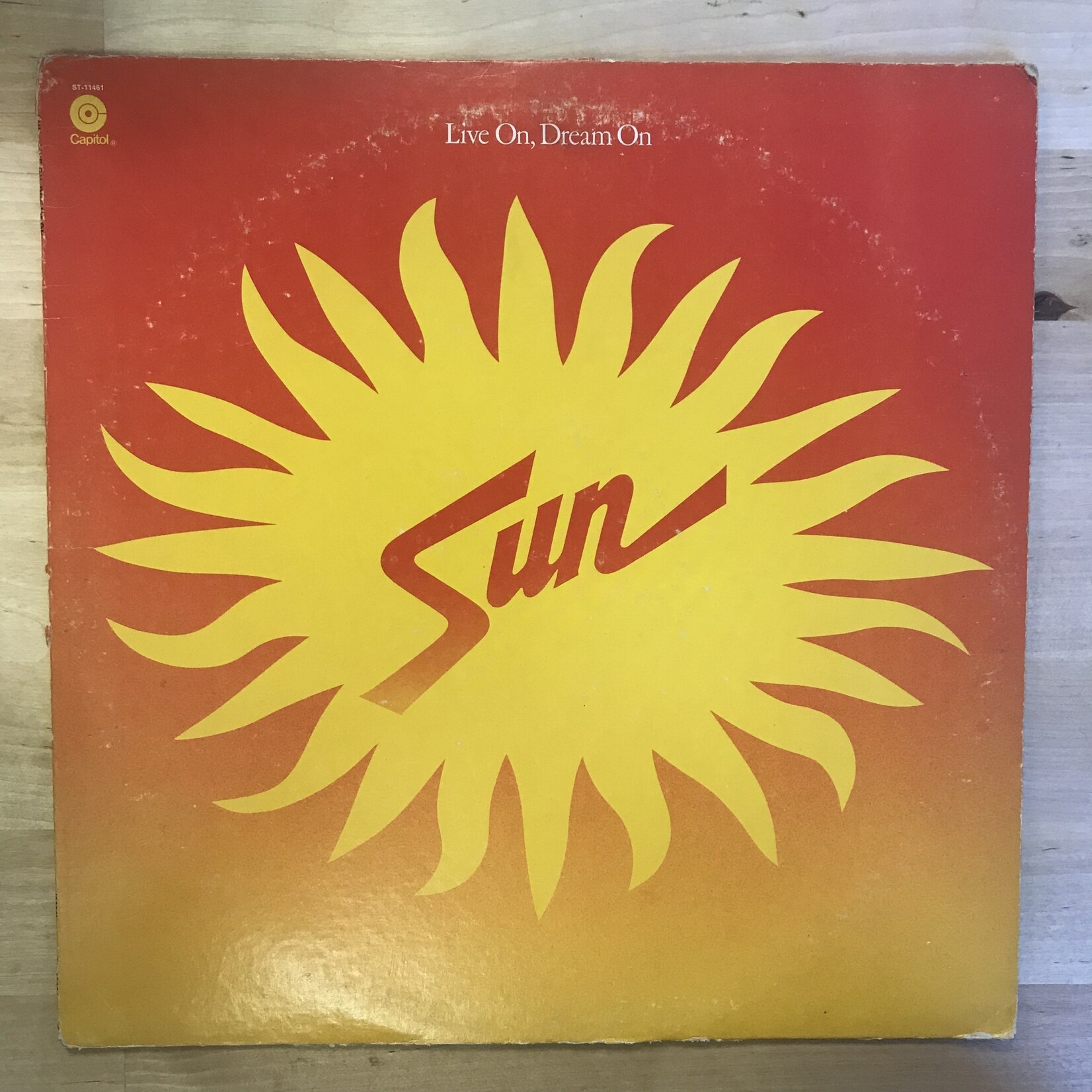 Sun - Live On, Dream On - ST 11461 - Vinyl LP (USED)