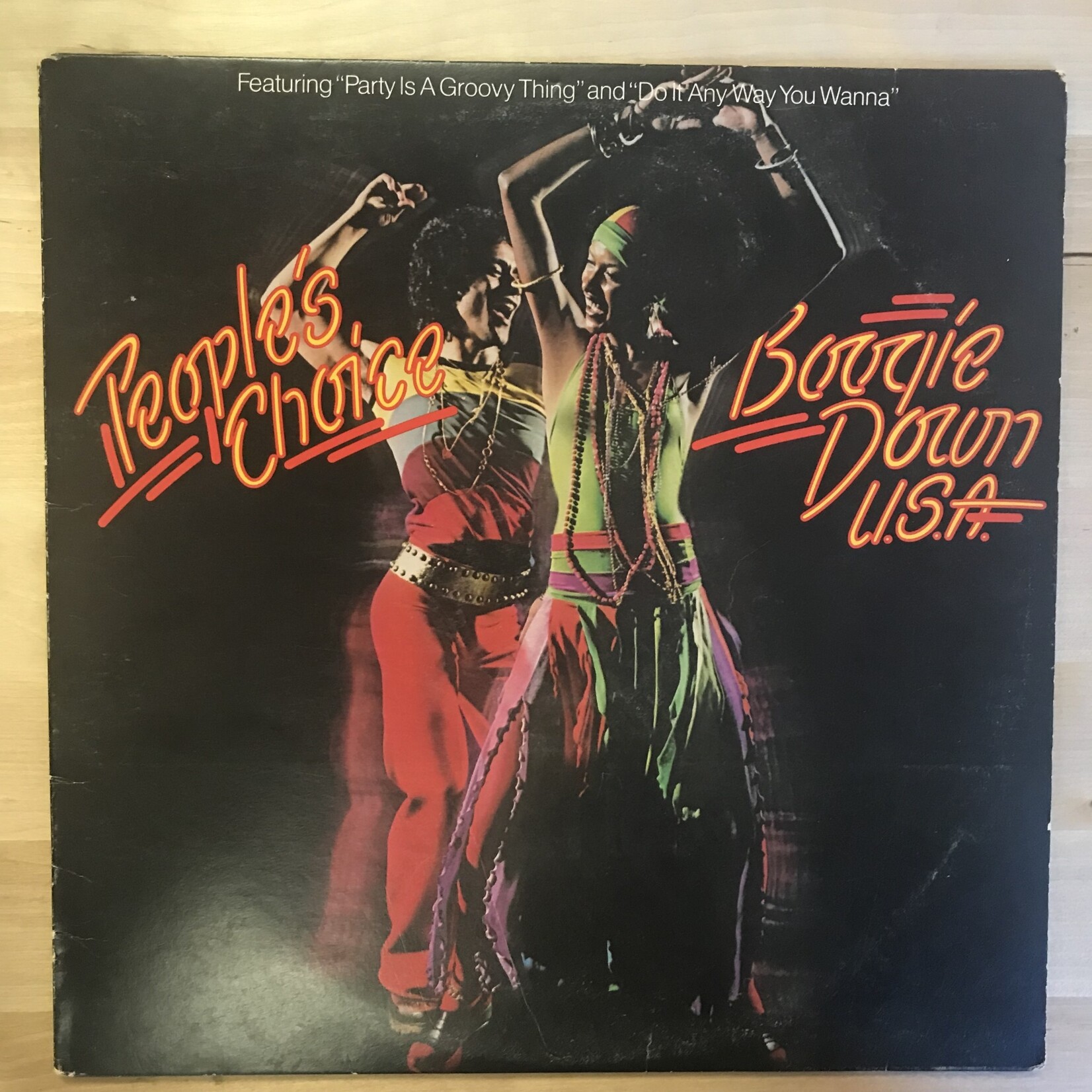 People’s Choice - Boogie Down U.S.A. - KZ33154 - Vinyl LP (USED)