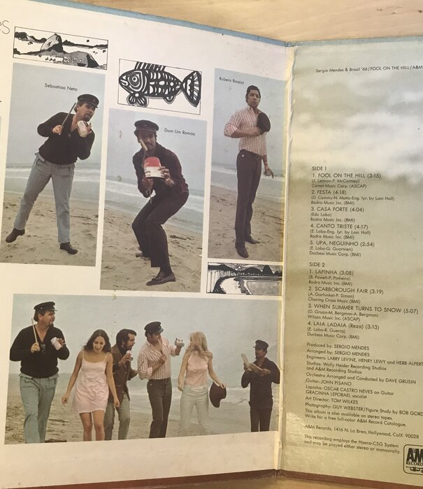 Sergio Mendes & Brasil ‘66 - Fool On The Hill - SP4160 - Vinyl LP (USED)