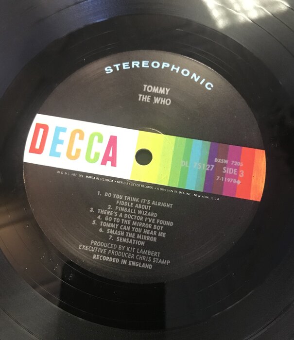 Who - Tommy (Decca) - DXSW 7205 - Vinyl LP (USED)