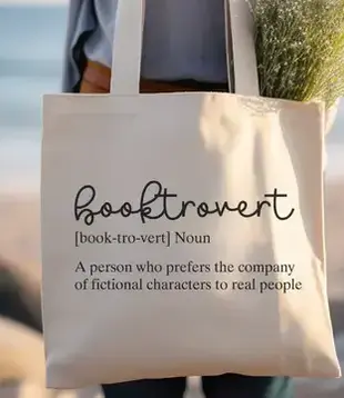Booktrovert - Tote Bag (NEW)
