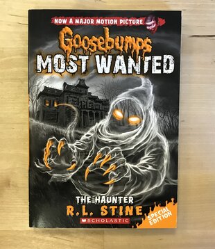 R.L. Stine - Goosebumps Most Wanted: The Haunter - Paperback (USED)