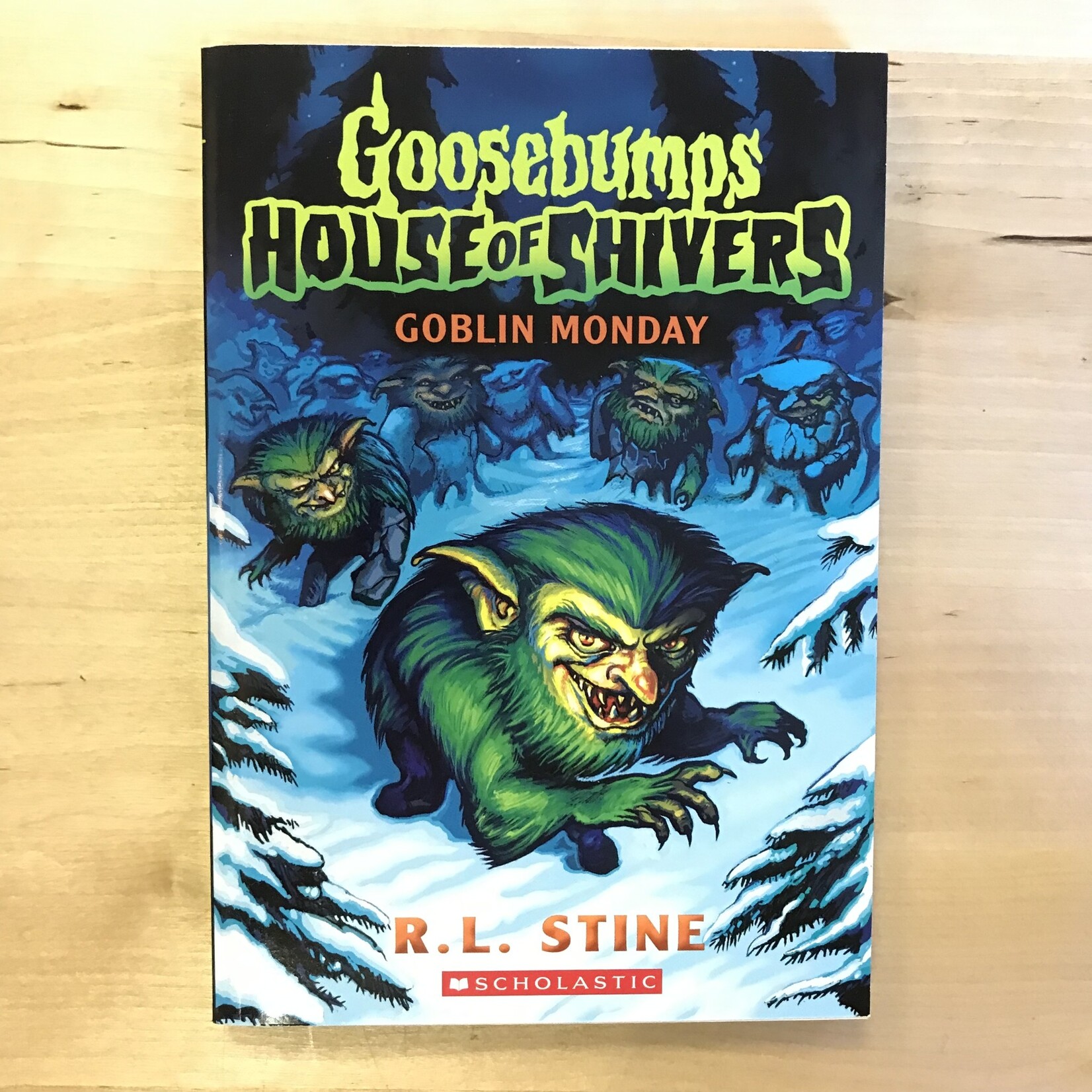 R.L. Stine - Goosebumps House Of Shivers 2: Goblin Monday - Paperback (USED)