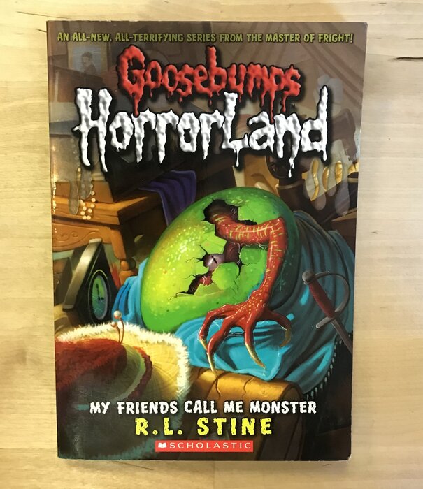 R.L. Stine - Goosebumps Horror Land: My Friends Call Me Monster - Paperback (USED)