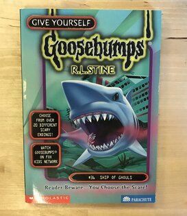 R.L. Stine - Goosebumps (Give Yourself) #36: Ship Of Ghouls - Paperback (USED)