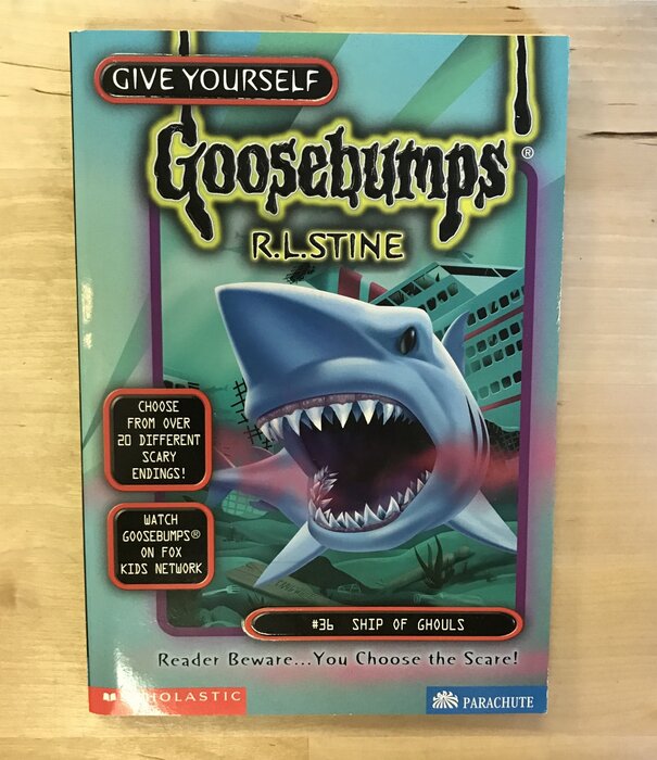R.L. Stine - Goosebumps (Give Yourself) #36: Ship Of Ghouls - Paperback (USED)