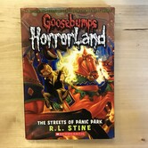 R.L. Stine - Goosebumps Horror Land: The Streets Of Panic Park - Paperback (USED)