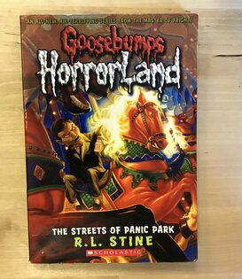 R.L. Stine - Goosebumps Horror Land: The Streets Of Panic Park - Paperback (USED)
