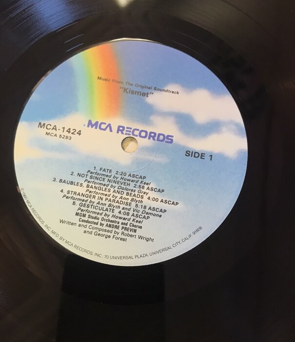 Kismet - Music From The Original Soundtrack - MCA1424 - Vinyl LP (USED)
