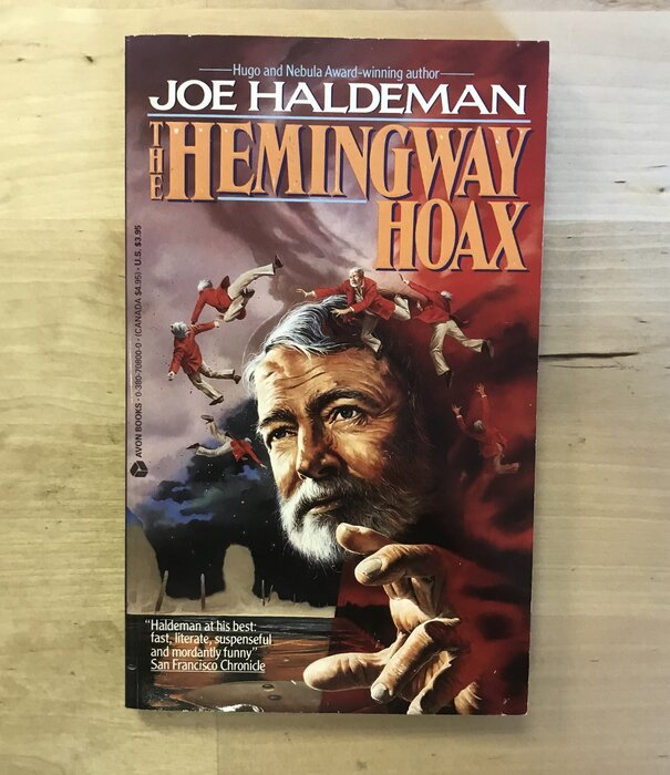Joe Haldeman - The Hemingway Hoax (SIGNED) - Paperback MM (USED - 5DB)