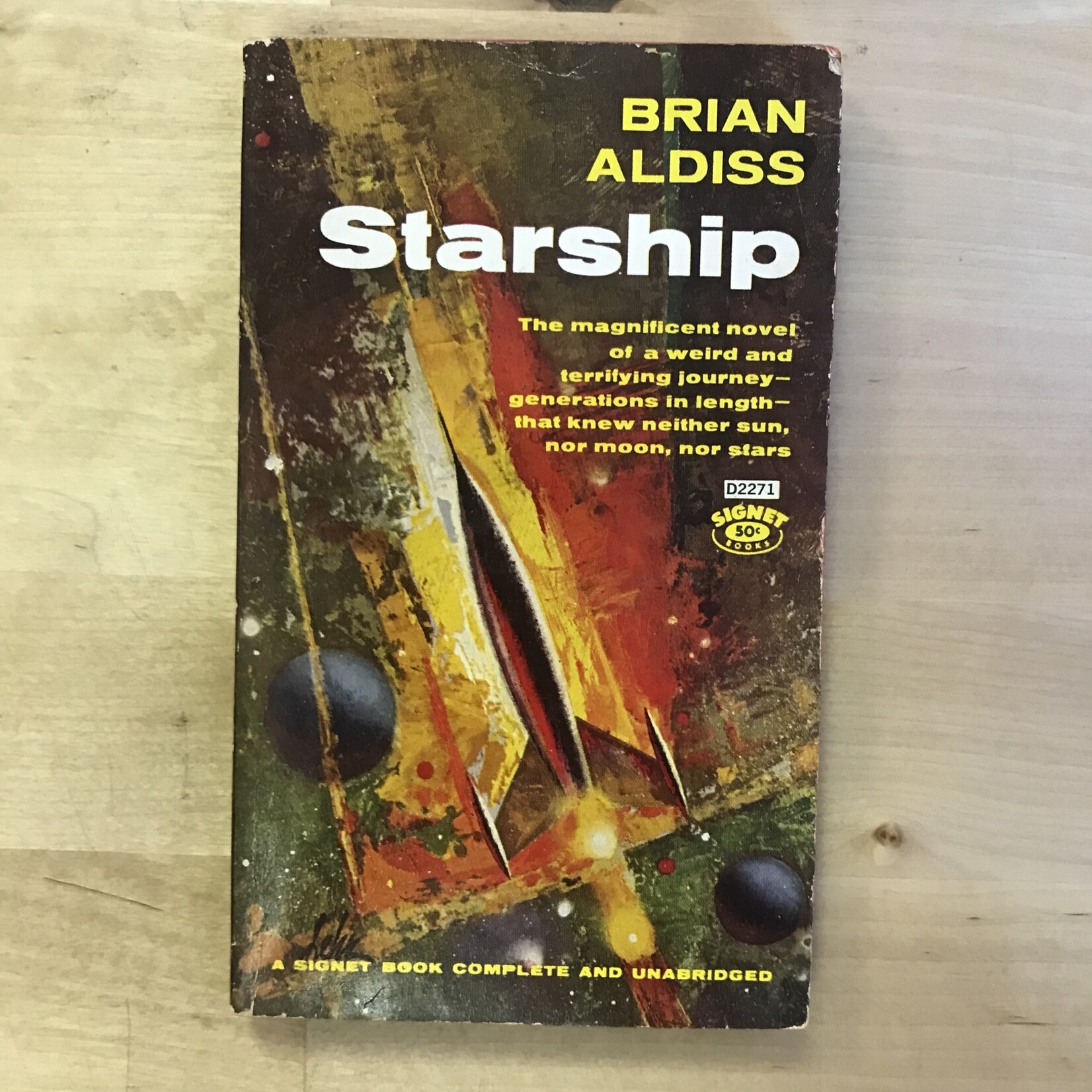 Brian Aldiss - Starship - Paperback MM (USED - 5DB)