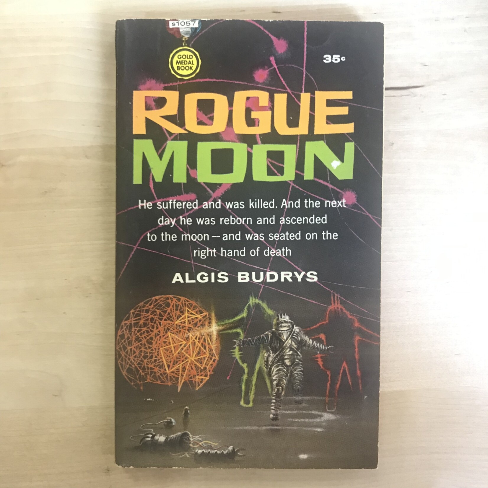 Algis Budrys - Rogue Moon (SIGNED) - Paperback MM (USED - 5DB)