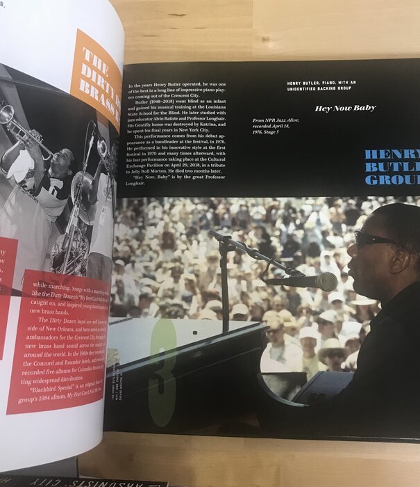 Jazz Fest: The New Orleans Jazz & Heritage Festival - Hardback and CD (USED)