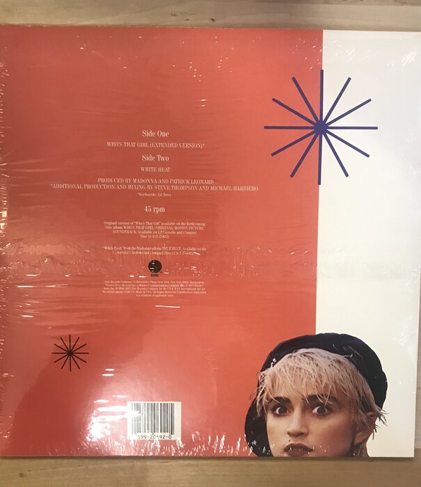 Madonna - Who’s That Girl - 0 20692 - Vinyl 12-Inch Single (USED)