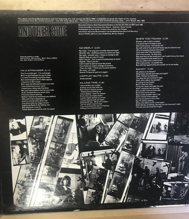 John Mayall’s Bluesbreakers - Bare Wires - PS537 - Vinyl LP (USED)
