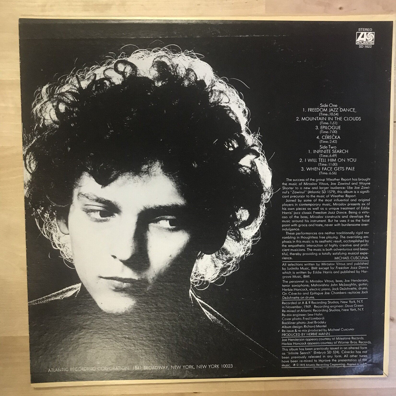 Miroslav Vitous - Mountains In The Clouds (1975 RE) - Vinyl LP (USED)