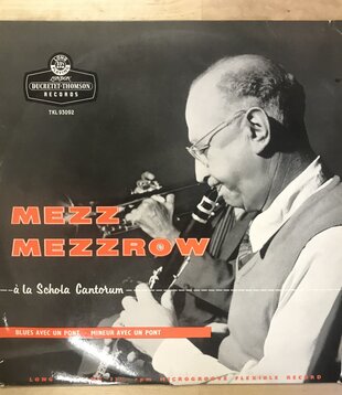 Mezz Mezzrow – Á La Schola Cantorum - TKL 93092 - Vinyl LP (USED)