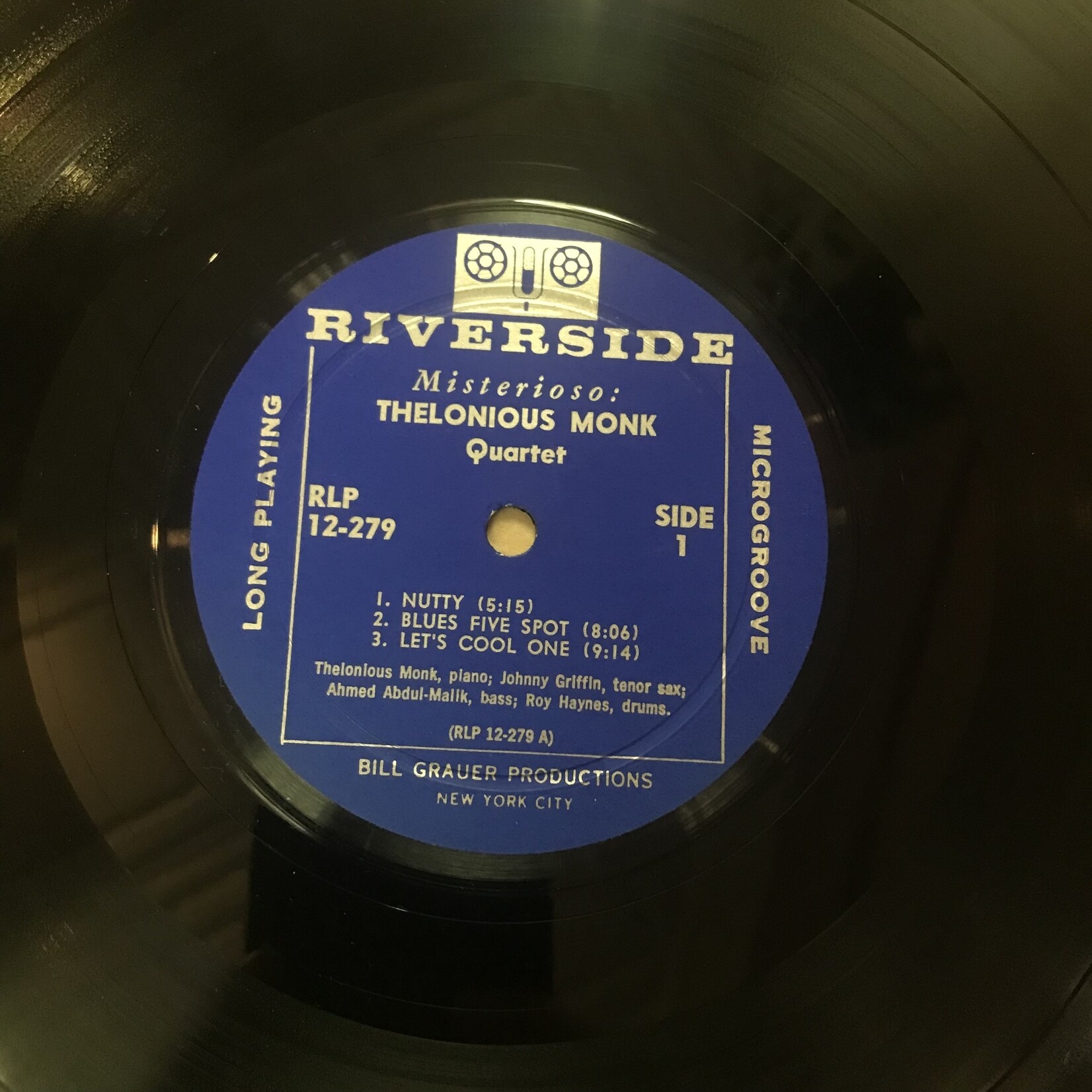 Thelonious Monk - Misterioso (1958 MONO) - RLP 12 279 - Vinyl LP (USED)