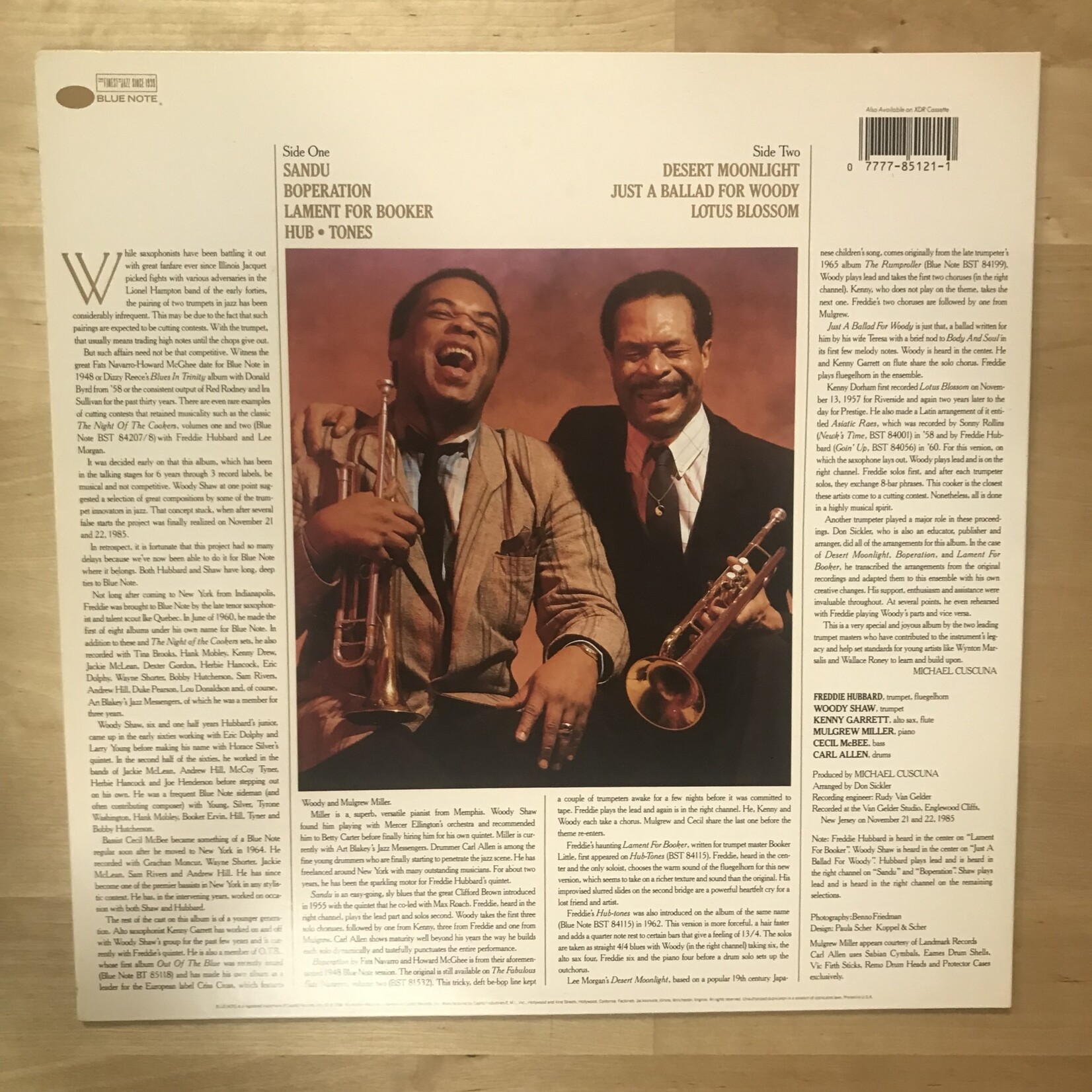 Freddie Hubbard / Woody Shaw – Double Take - BT 85121 - Vinyl LP (USED)