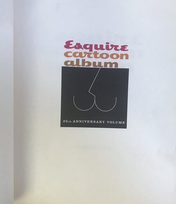 Esquire Cartoon Album - 25th Anniversary Album (1957) - Hardback (USED)
