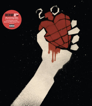 Green Day - American Idiot (20th Anniversary Red & Black Splatter 2LP) - RPRW714906B RPRW714906B - inyl LP (NEW)