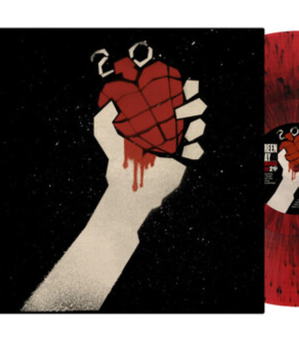 Green Day - American Idiot (20th Anniversary Red & Black Splatter 2LP) - RPRW714906B RPRW714906B - inyl LP (NEW)