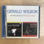 Gerald Wilson - You Better Believe It + Moment Of Truth - CD (USED)