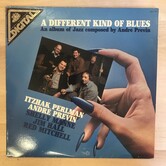 Itzhak Perlman, Andre Previn, Shelly Manne, Jim Hall, Red Mitchell - A Different Kind Of Blues - DS37780 - Vinyl LP (USED)