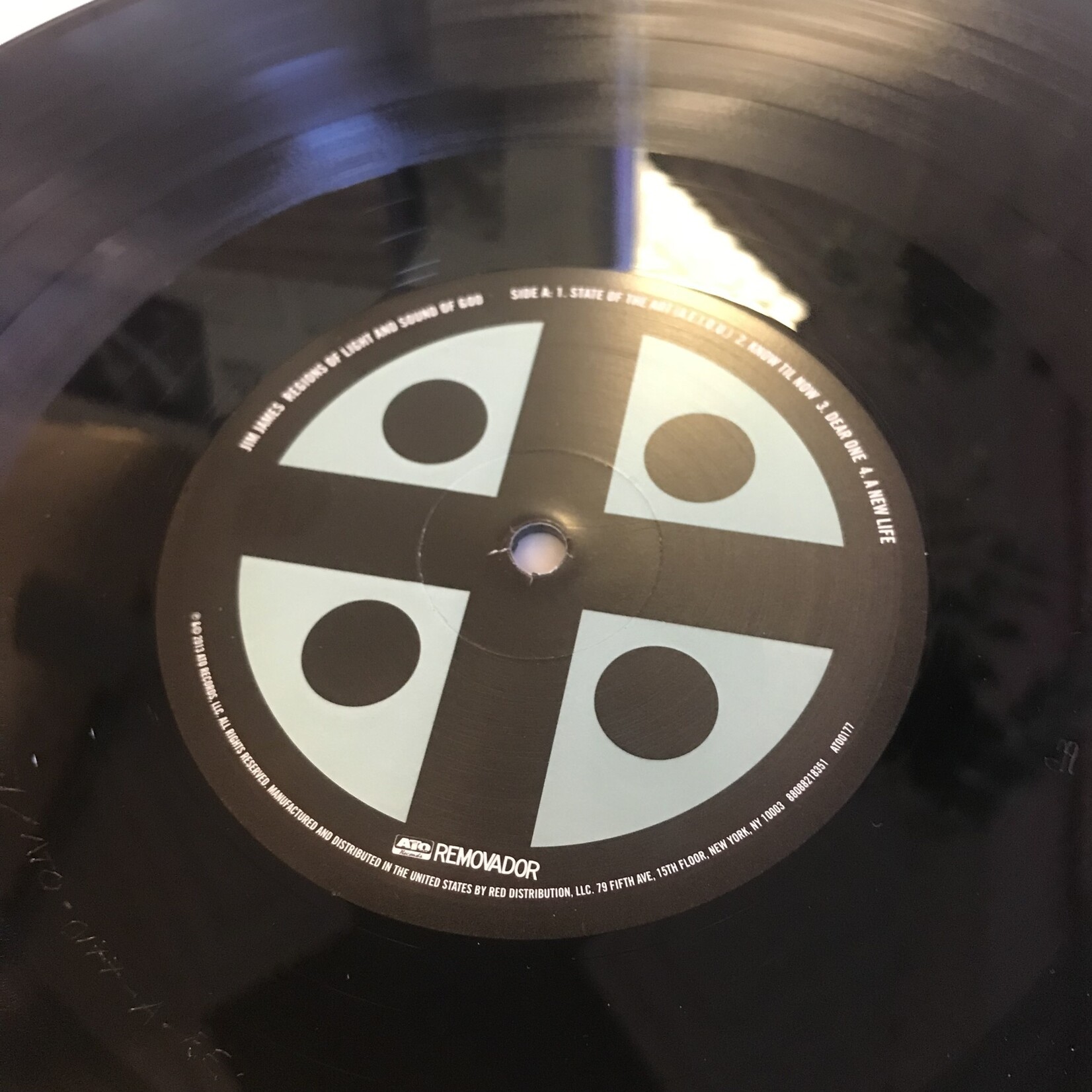 Jim James - Regions Of Light And Sound Of God - ATO0177 - Vinyl LP (USED)