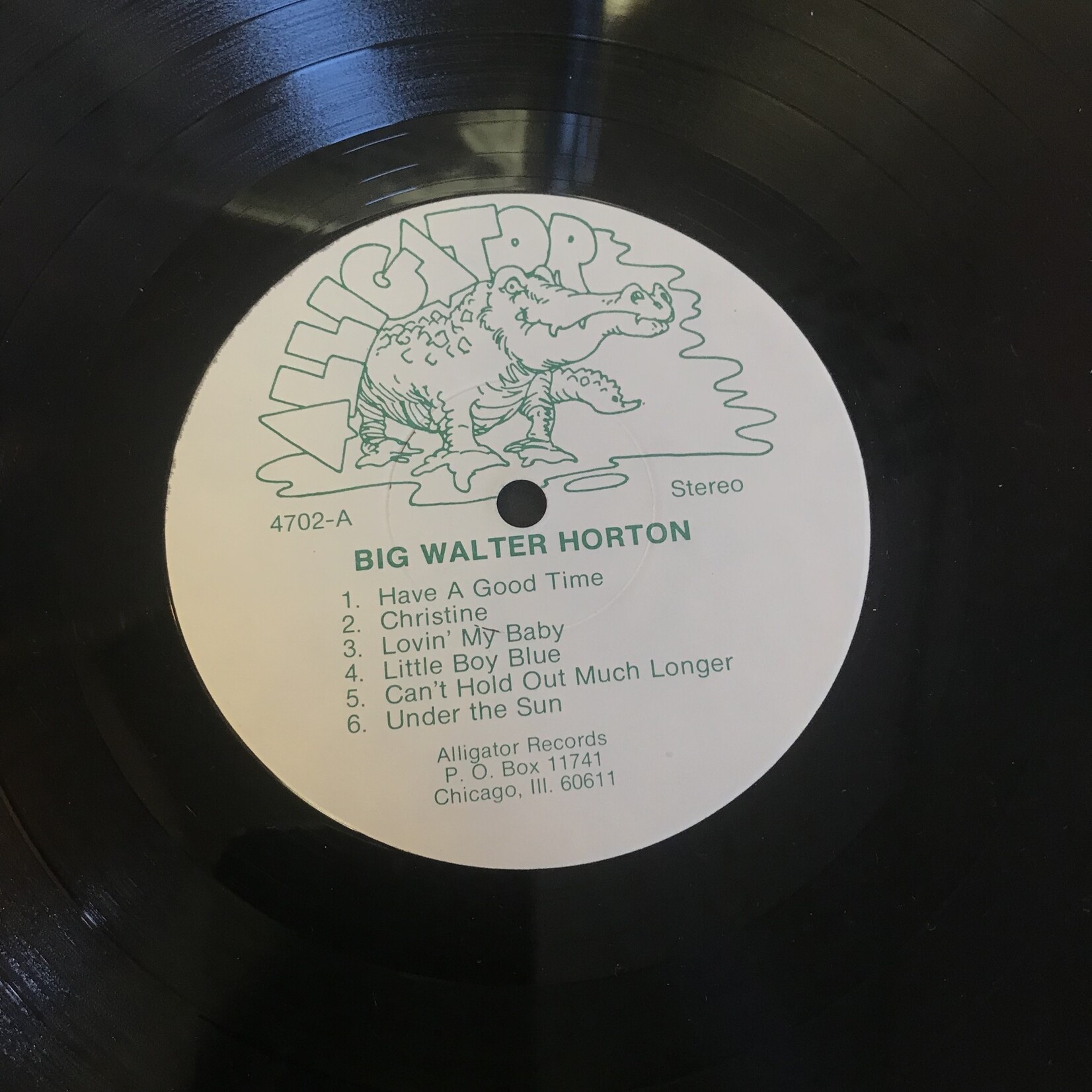 Big Walter Horton - Big Walter Horton With Carey Bell - 4702 - Vinyl LP (USED)