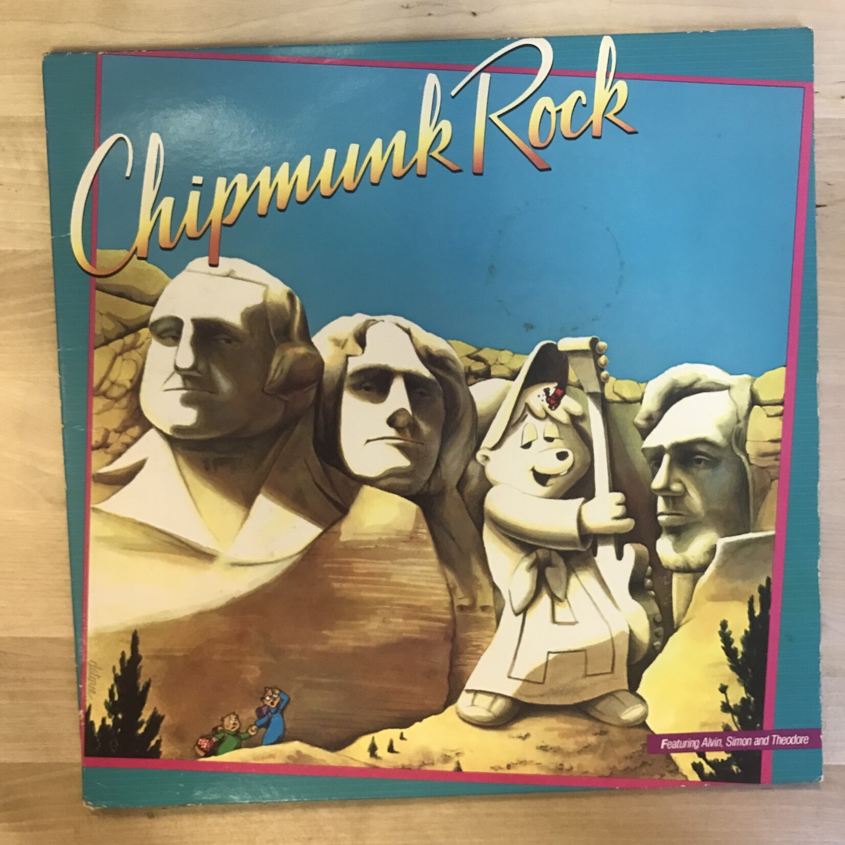 Chipmunks - Chipmunk Rock - AFL1 4304 - Vinyl LP (USED)