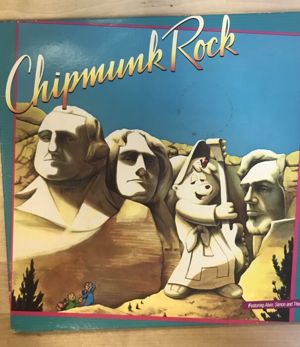 Chipmunks - Chipmunk Rock - AFL1 4304 - Vinyl LP (USED)