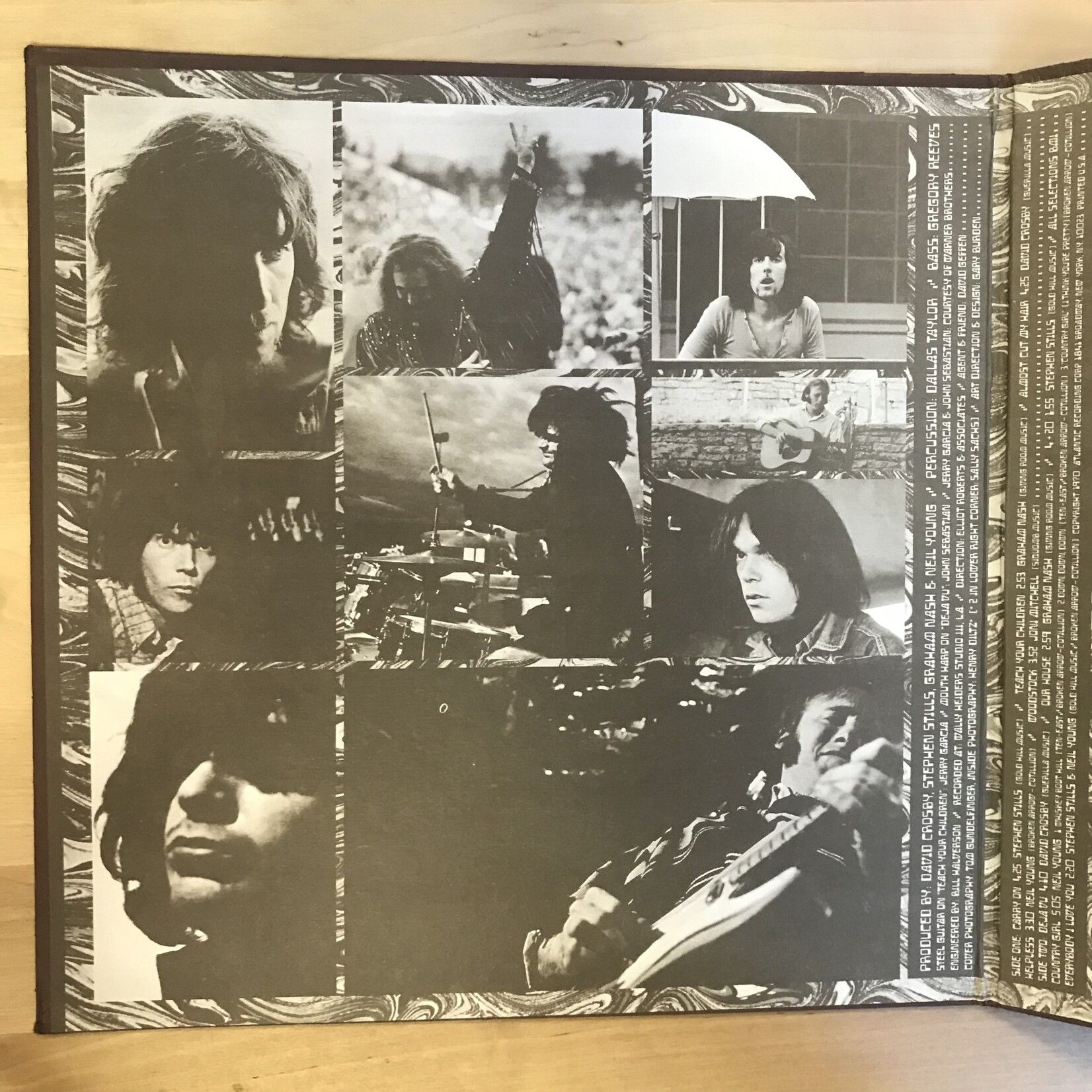 Crosby, Stills, Nash & Young - Deja Vu (1977) - SD 19118 - Vinyl LP (USED)