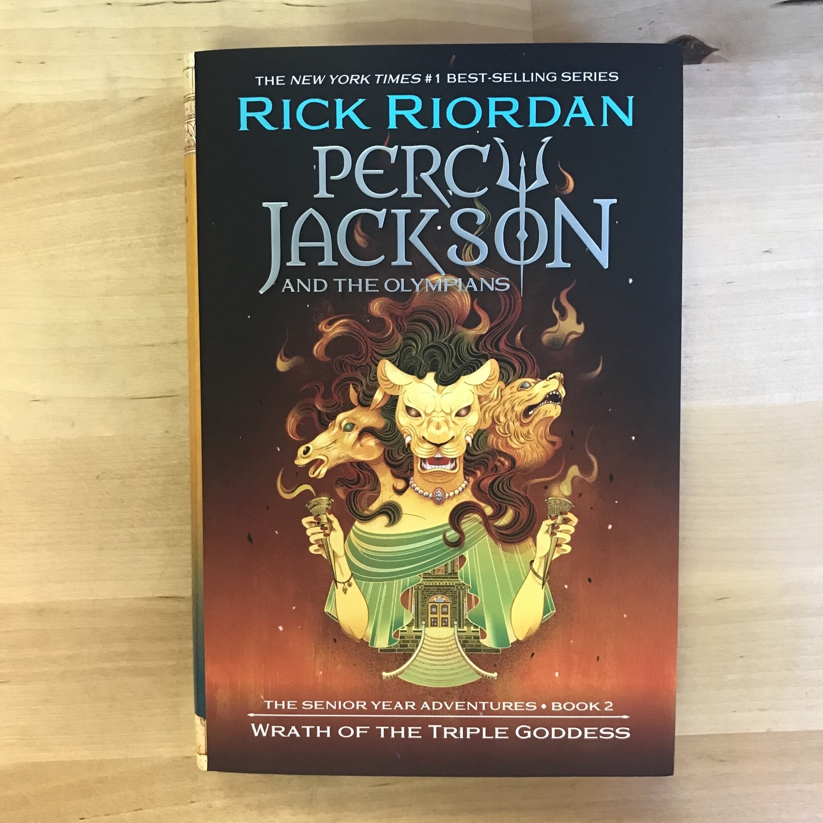Rick Riordan - Wrath Of The Triple Goddess - Hardback (NEW)