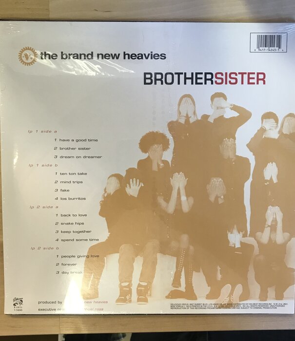 Brand New Heavies - Brother Sister (SEALED) - 1 14243 - Vinyl LP (USED)