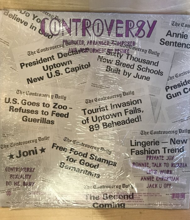 Prince - Controversy (w/ Poster) - BSK 3601 - Vinyl LP (USED)