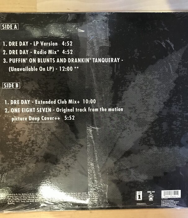 Dr. Dre - Dre Day - PVL 53829 - Vinyl 12-Inch Single (USED)
