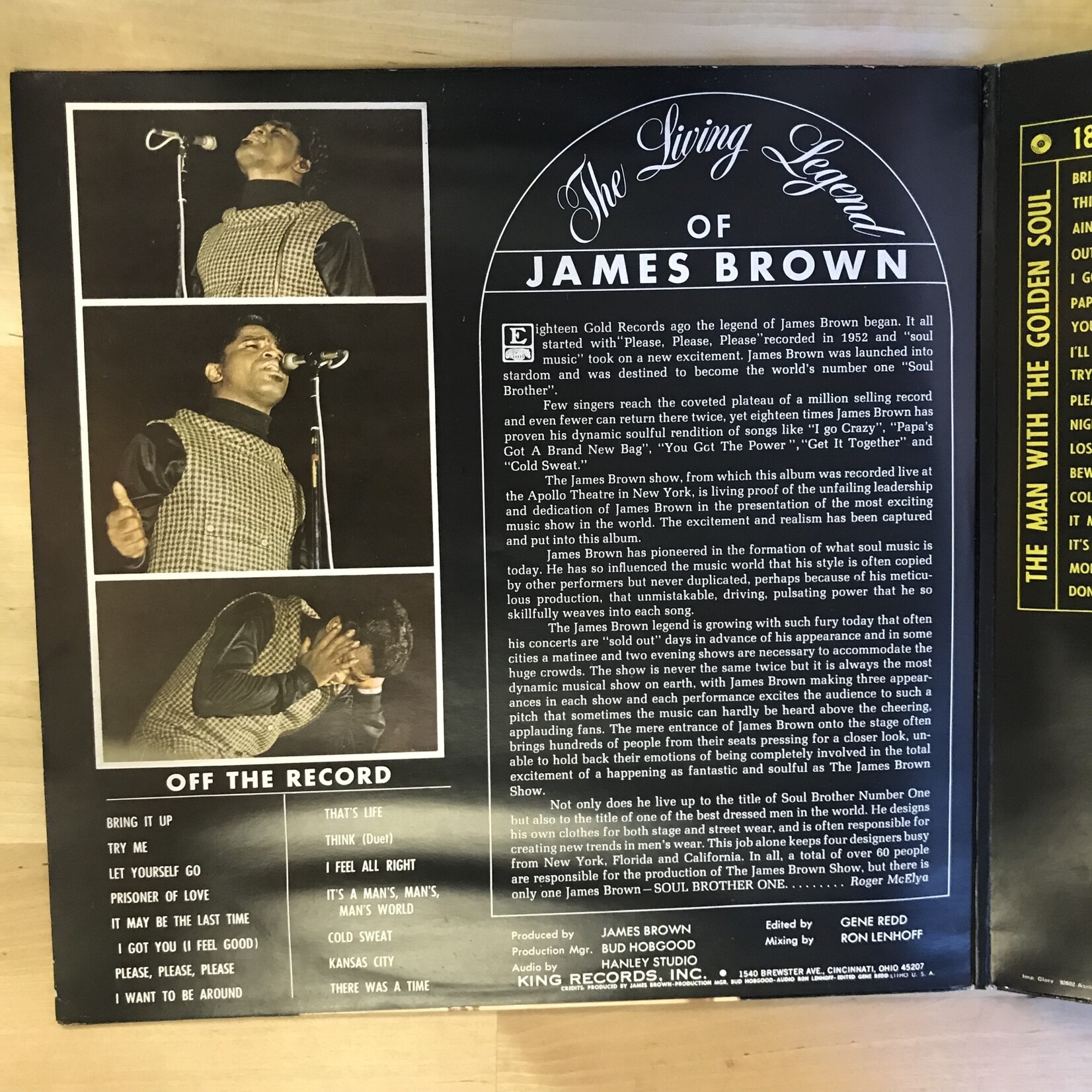 James Brown - Live At The Apollo Volume II - 2669 005 - Vinyl LP (USED)