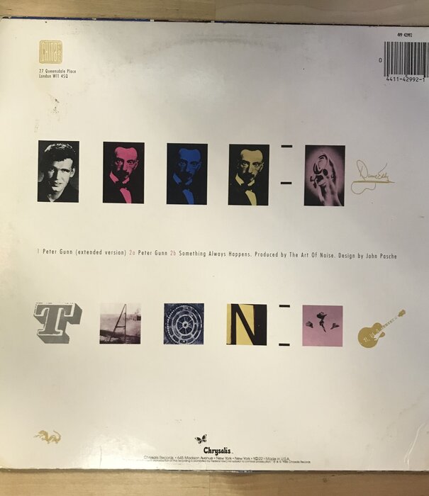 Art Of Noise - Peter Gunn - 4V9 42992 - Vinyl 12-Inch Single (USED)