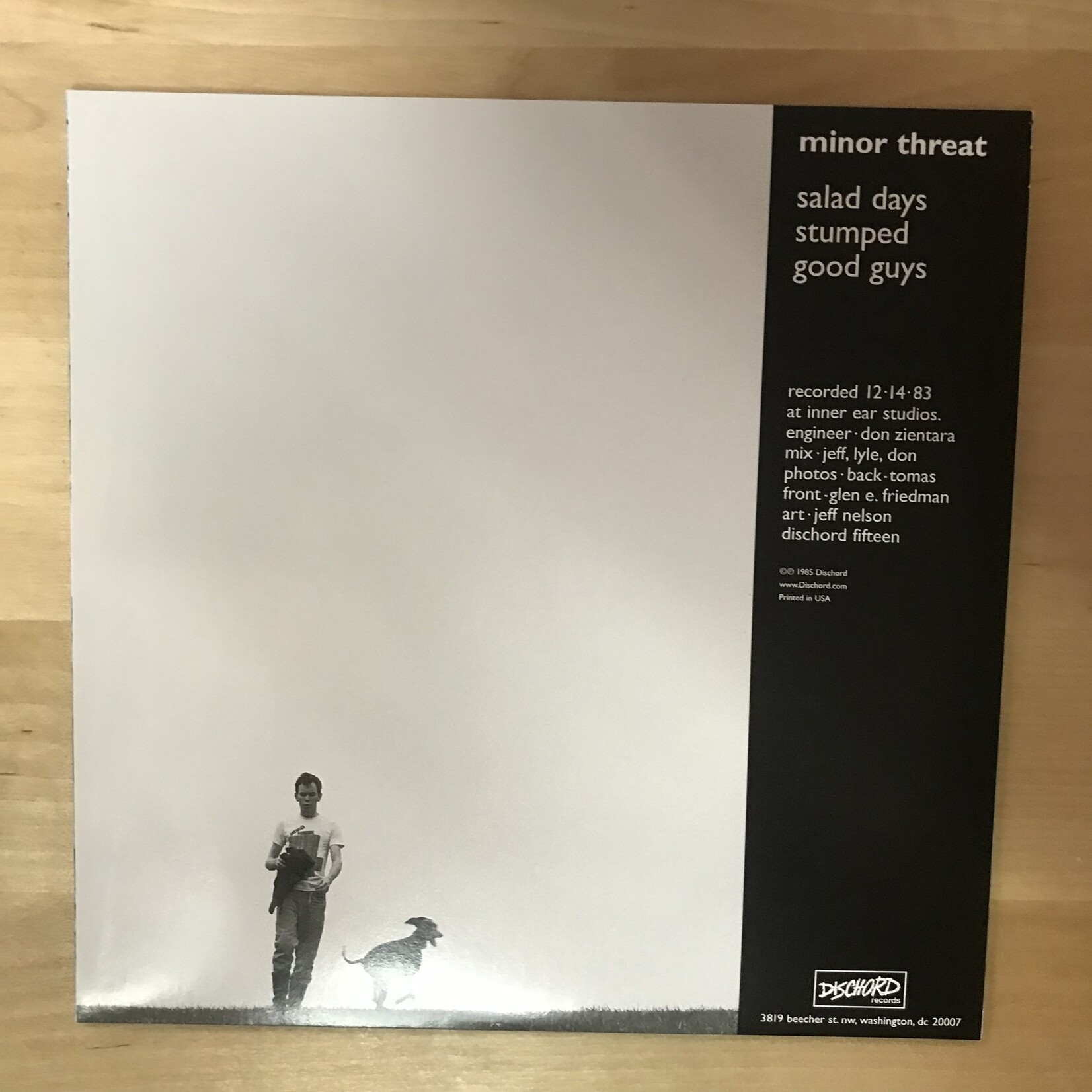 Minor Threat - Salad Days / Stumped / Good Guys - DIS15 - Vinyl 45 (NEW)
