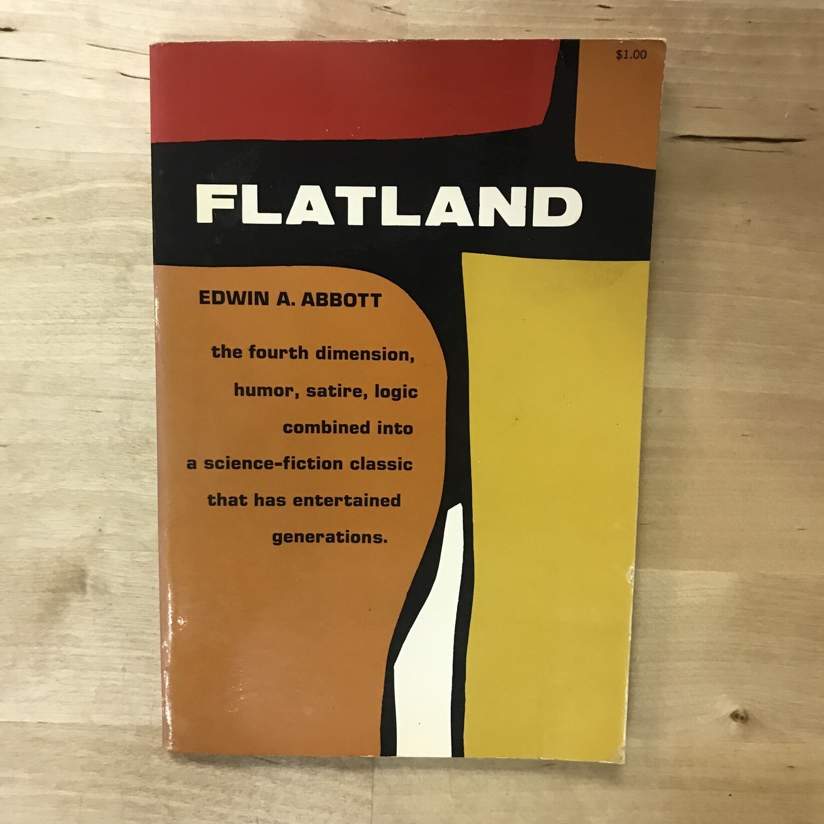Edwin A. Abbott - Flatland - Paperback (USED)