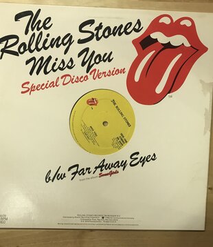 Rolling Stones - Miss You / Fade Away Eyes - DK4060 - Vinyl 12-Inch Single (USED)