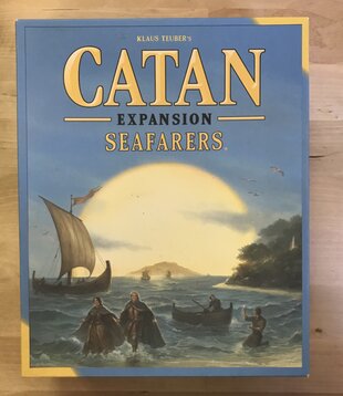 Catan - Seafarers: Expansion (2 TERRAIN TILES MISSING) - Board Game (USED)