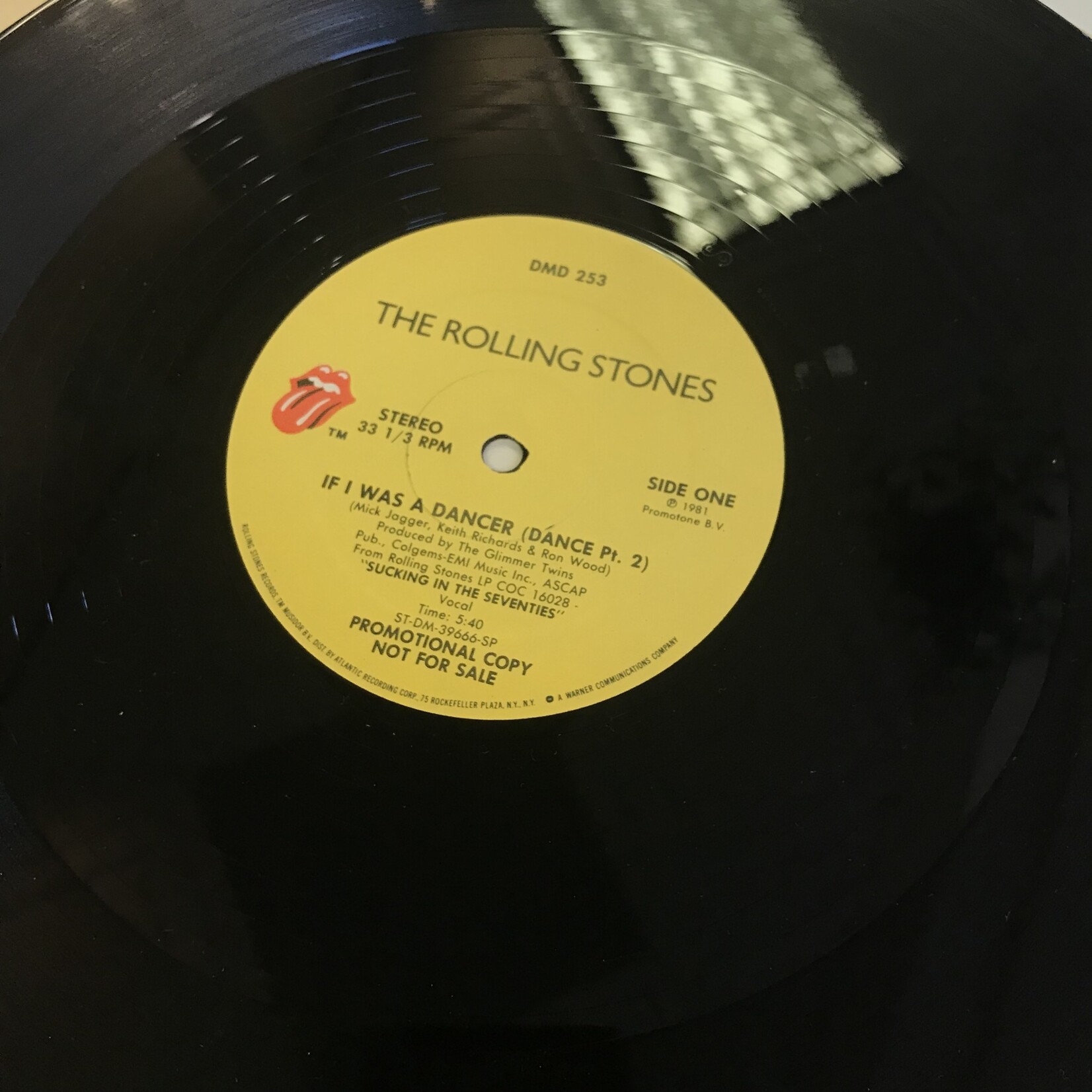 Rolling Stones - If I Was A Dancer (Pt. 2) - DMD 253 - Vinyl 12-Inch Single (USED)