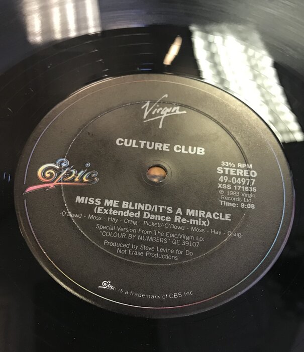 Culture Club - Miss Me Blind - 49-04977 - Vinyl 12-Inch Single (USED)