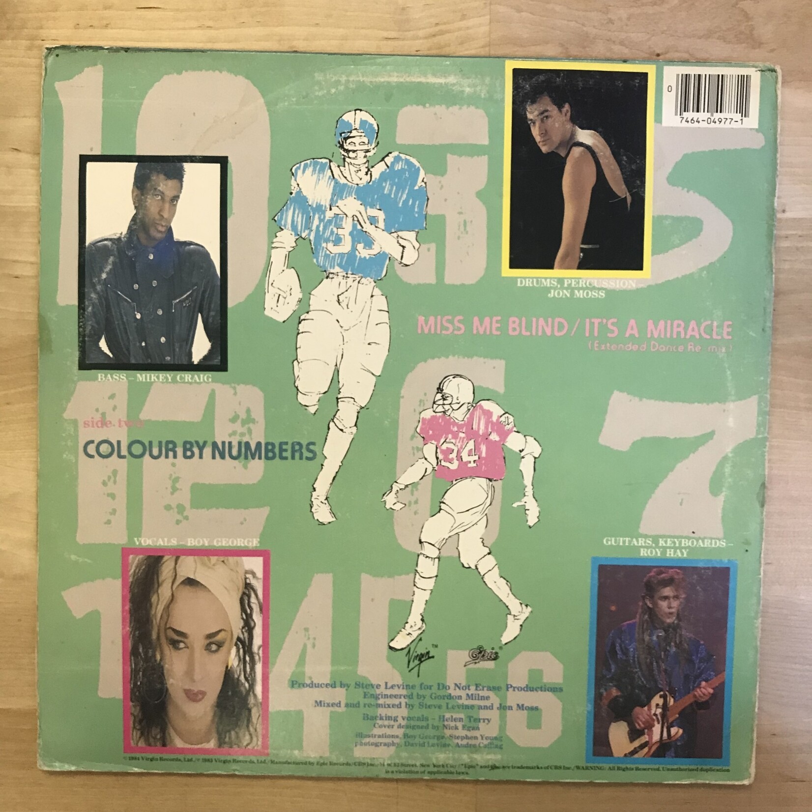 Culture Club - Miss Me Blind - 49-04977 - Vinyl 12-Inch Single (USED)