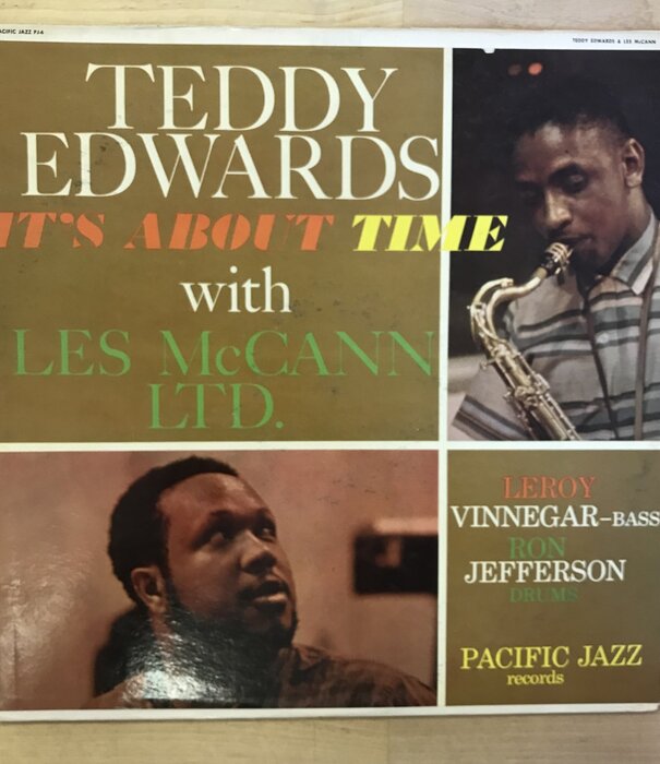 Teddy Edwards - It’s About Time - PJ6 - Vinyl LP (USED)