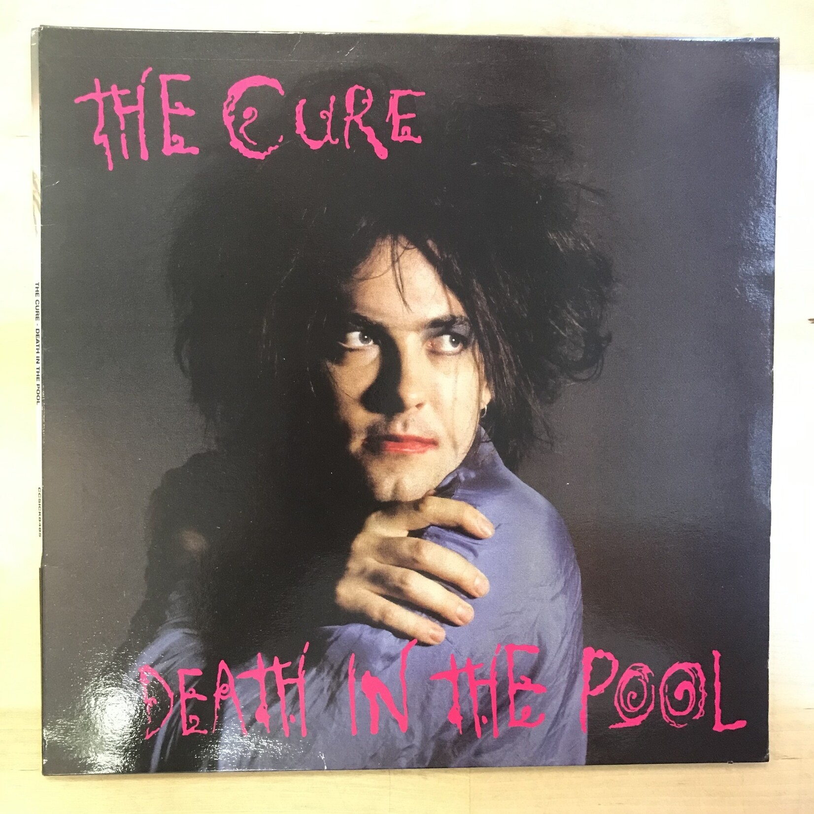 Cure - Death In The Pool (Unofficial PINK w/ POSTER) - CCSICK8485 - Vinyl LP (USED)